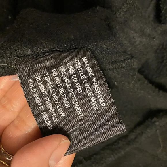 ZeroXposur Mens Soft Shell Black Flannel Jacket Sz L Full Zip Pocket Warm Cozy - Picture 6 of 10